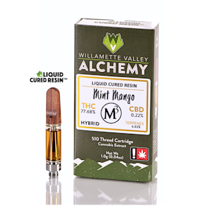 WILLAMETTE VALLEY ALCHEMY - Mint Mango, Liquid Cured Resin, 1g