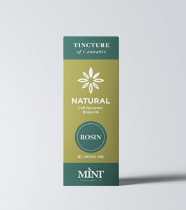 Mint - 1000MG Natural Rosin Solventless Full Spectrum Tincture