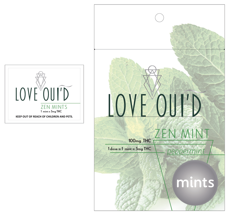 LOVE OUI'D-MINT-ZEN-20ct  -c12