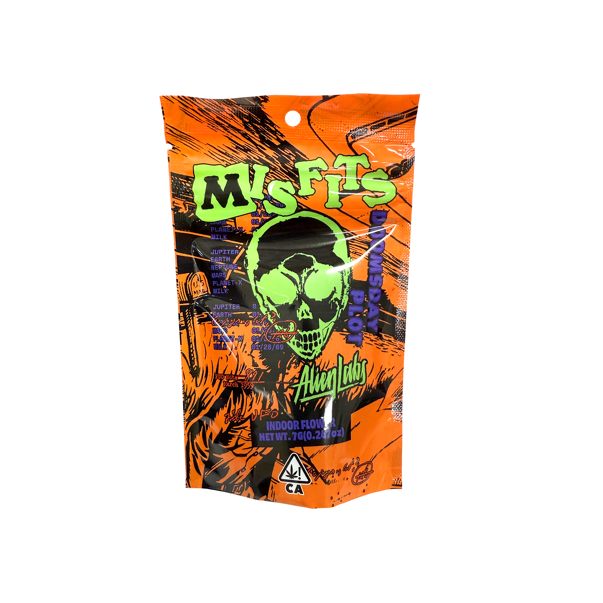 Alien Labs Misfits Zangria x Ghost Censored #3 Flower 7.0g