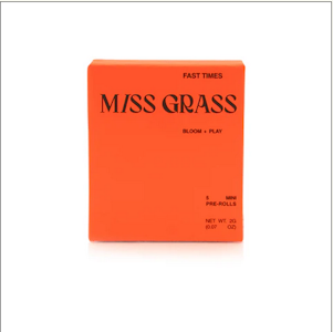 MISS GRASS - Miss Grass | Preroll | Pineapple Thai (Fast Times) | 5-pack | 0.4g