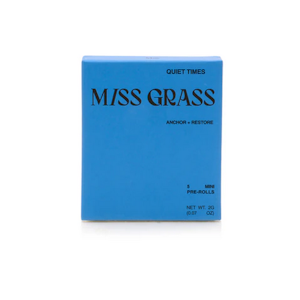 MISS GRASS - Miss Grass | Preroll | Banana Jelly (Quiet Times) | 5-pack | 0.4g
