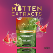 Mitten Extracts Gummies Watermelon 200mg (Sativa)