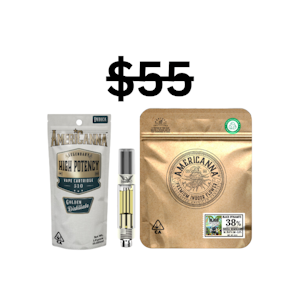 AmeriCanna - Mix & Match INDICA Bundle | 1x Vape + 1x Indoor Flower | Americanna