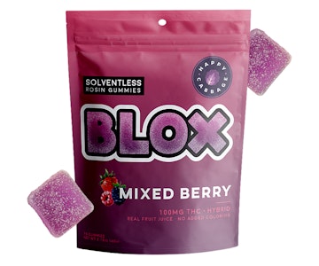HAPPY CABBAGE - BLOX | Mixed Berry | Rosin Gummies | 10 Pk 100MG