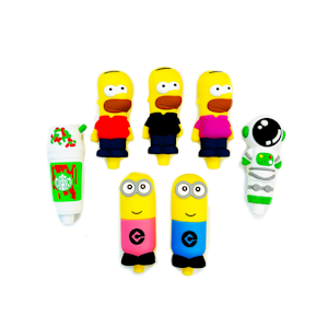 Accessory - Mix Designs Characters Silicone Hand Pipe