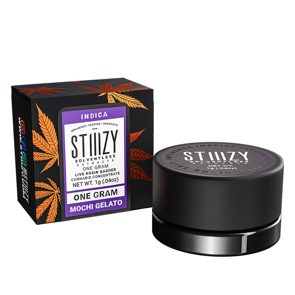 STIIIZY - Mochi Gelato - Solventless Live Rosin Badder (1g) Main Image