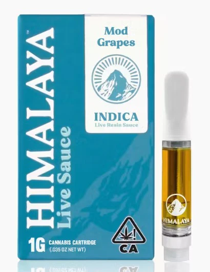 HIMALAYA - Himalaya 1g Mod Grapes Live Sauce Cartridge Main Image