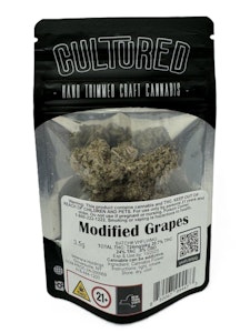 Cultured - Cultured - Hand Trimmed Craft Cannabis - Modified Grape- 3.5G