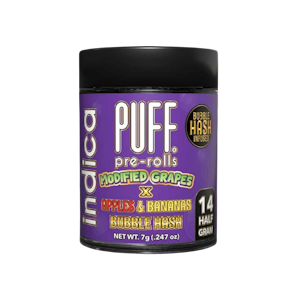 PUFF - Modified Grapes x Apples and Bananas (I) | .5g 14pk Bubble Hash Preroll | Puff