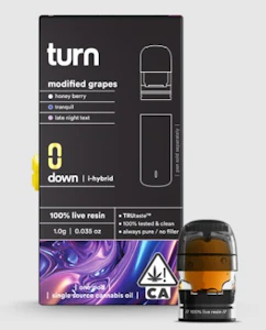 turn - Turn 1g Modified Grapes Live Resin Pod