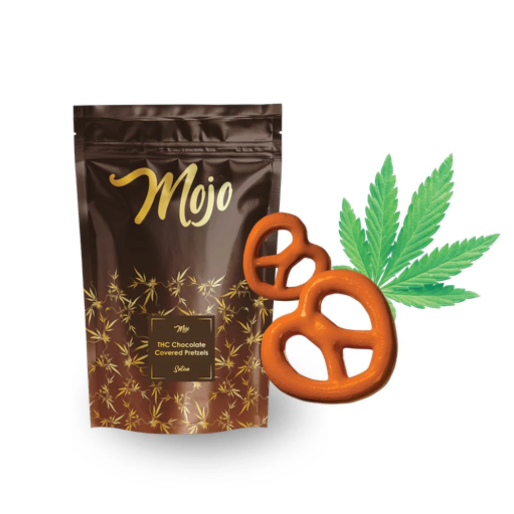 Mojo - Chocolate Covered Pretzels 200mg Bites (10x20mg) - MOJO Main Image