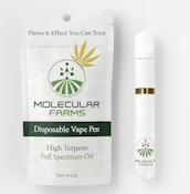 Glitter Bomb 1G DISPOSABLE Vape By Molecular Farms