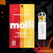 Molli | 1g Pod | AIO | Strawberry Banana