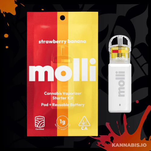 Molli - Molli | 1g Pod | AIO | Strawberry Banana Main Image