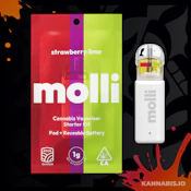 Molli | 1g Pod | AIO | Strawberry Lime
