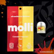 Molli | 1g Pod | Pod Only | Strawberry Banana
