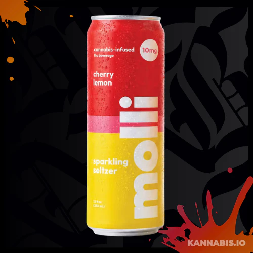 Molli - Molli Cherry Lemon Fruit Seltzer | 10mg | 12 fl oz Main Image
