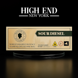 Monarchy - Monarchy NY Sour Diesel - 1g Diamond Infused Preroll