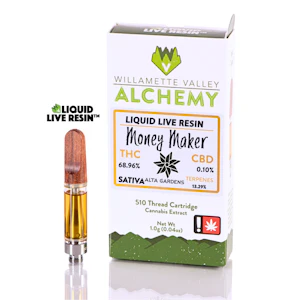 WILLAMETTE VALLEY ALCHEMY - Money Maker, Liquid Live Resin, 1g