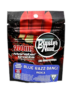 Monster - Blue Razz Bang! (Indica) Single Gummy - 200mg