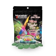 Berry Blast 1:1:1:1 THC:CBD:CBG:CBN 200mg Gummies (10x20mg) - MONSTER XTRACTS