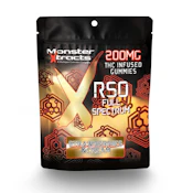 Monster Xtracts | RSO Gummies | Strawberries and Cream
