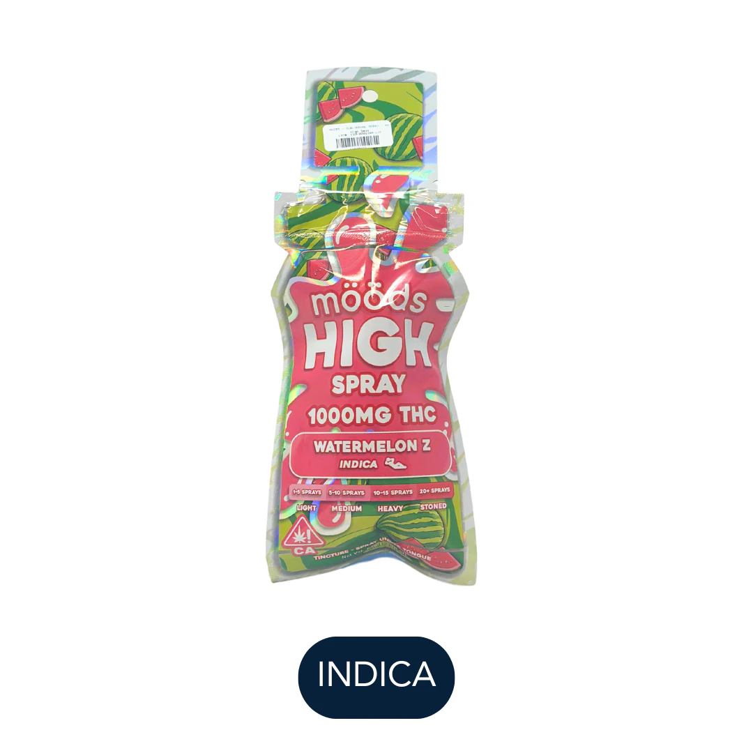moods - Moods - Sublingual Spray - Watermelon Z - Wellness - 1000mg Main Image