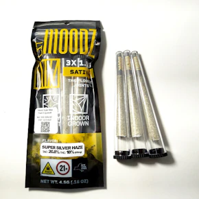 Moodz | Pre-roll | Super Silver Haze | 3pk 4.5g