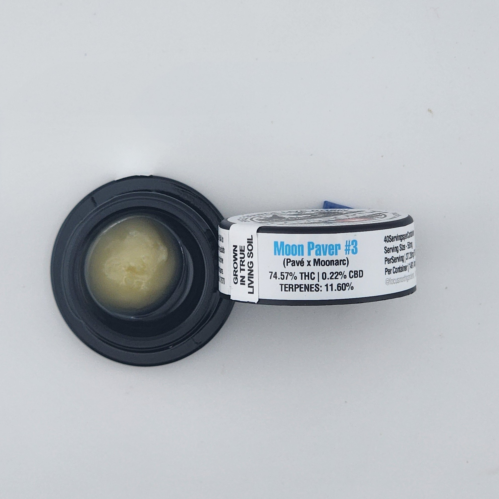 Focus North | Dab Rosin 2g [I] | Moon Paver #3