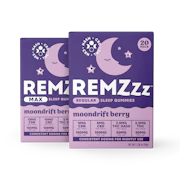 REMZzz - Moondrift Berry MAX - Hash Infused Gummies - 100 mg 10pk