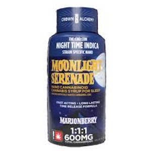CannaBull - Cannabull Moonlight Serenade 1:1:1 600mg Sleep Syrup