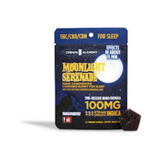 CannaBull - Cannabull Moonlight Serenade 1:1:1 Gummy 100mg