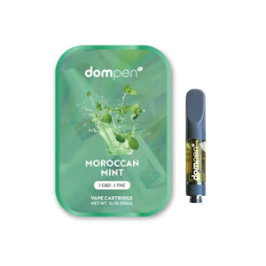 Dompen - Moroccan Mint | 1g 1:1 CBD:THC Cartridge Vape | Dompen