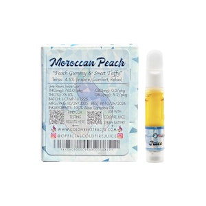 COLD FIRE - ColdFire Moroccan Peach Live Resin Juice Cartridge 1.0g