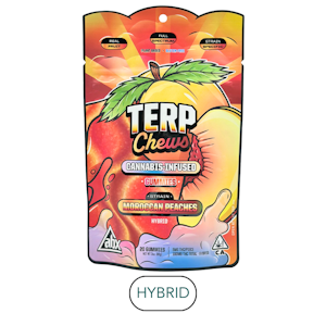 ABX - ABX - Terp Chews - Moroccan Peaches - Gummies - 20pk - 100mg