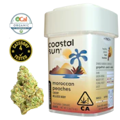 Moroccan Peaches (H) | 3.5g Greenhouse Flower | Coastal Sun
