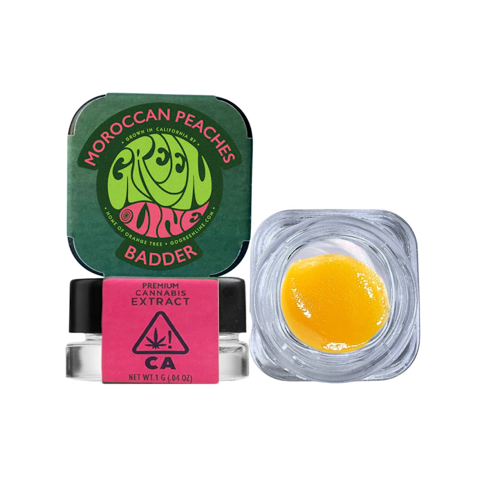 Greenline - Greenline | Badder | Moroccan Peaches | 1g Main Image
