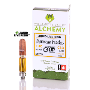 WILLAMETTE VALLEY ALCHEMY - Moroccan Peaches, Liquid Live Resin, 1g