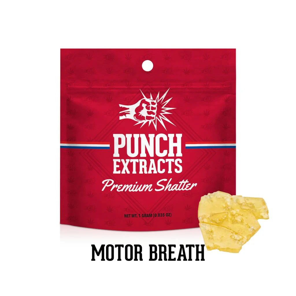 Punch Edibles - PUNCH Motor Breath Shatter 1.0g Main Image