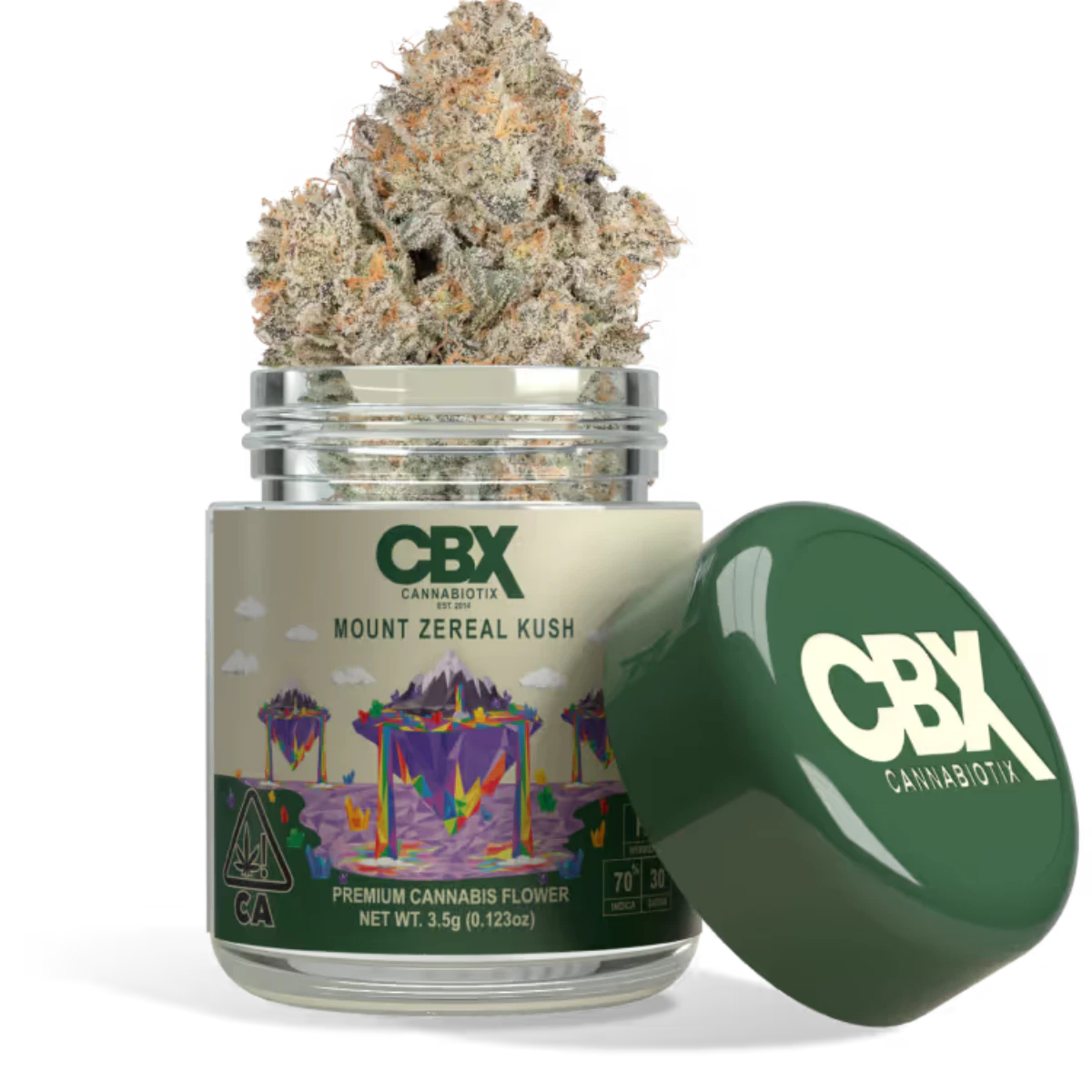 CBX: Cannabiotix - Mount Zereal Kush (H) | 3.5g Premium Flower | CBX Main Image