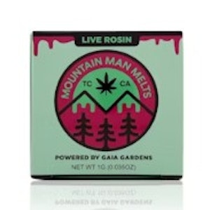 MOUNTAIN MAN MELTS - Mountain Man 1g El Chivo Live Rosin