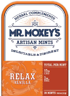 Mr. Moxey's - Mr. Moxey's 3:1 Vanilla Relax Mints Main Image