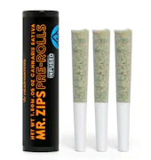 Mr. Zips | Mango Haze | Infused Pre-Roll 3pk | 1.5g