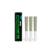 Mr. Zips | Glitter Bomb | Diamond Infused | Sativa | x 3 0.5g  Pre-Rolls