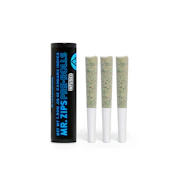  Mr. Zips | Purple Punch | Diamond Infused | Indica | x 3 0.5g Pre-Rolls