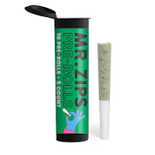 Mr Zips - 1g PreRoll 5 Pack (Golden Gas-Hybrid)