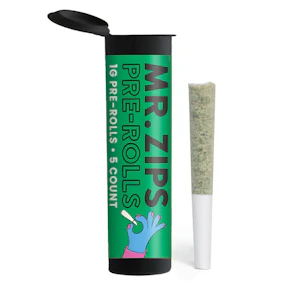 Mr Zips - Mr Zips - 1g PreRoll 5 Pack (Golden Gas-Hybrid)