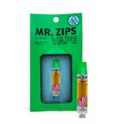 Mr Zips - 1g Live Resin Cartridge (Golden Gas-Hybrid)