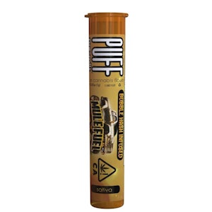 PUFF - Puff - Mule Fuel x Acapulco Gold - 1g - 37.27% THC - Bubble Hash Infused - Pre-Roll